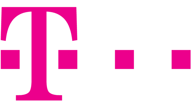 shows the company logo of Deutsche Telekom 