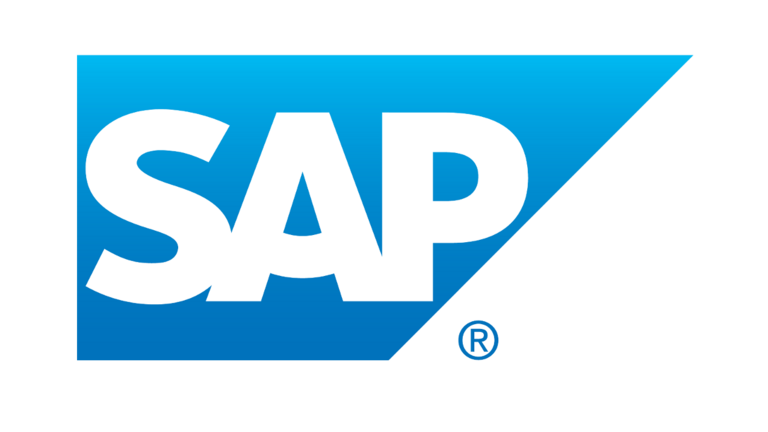 shows the company logo of SAP