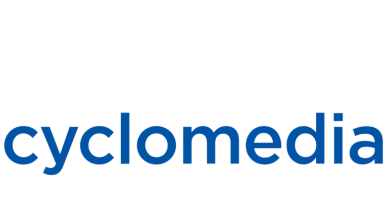 shows the company logo of cyclomedia 