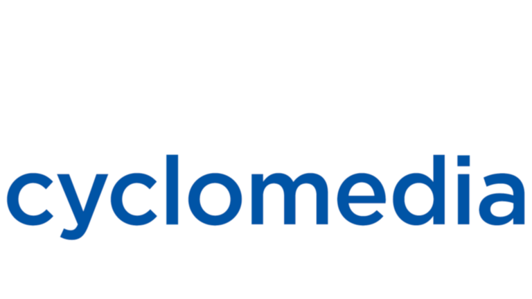 shows the company logo of cyclomedia 