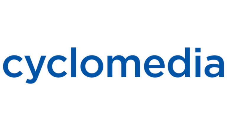 shows the company logo of cyclomedia  