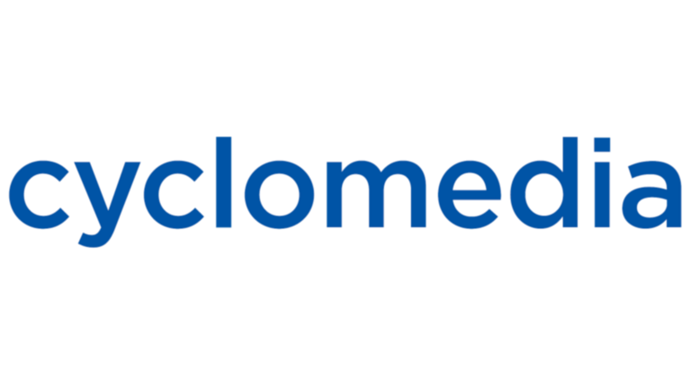shows the company logo of cyclomedia 