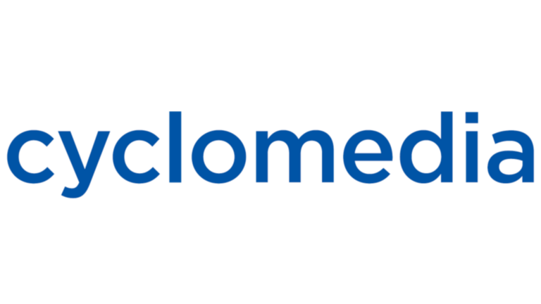 shows the company logo of cyclomedia  