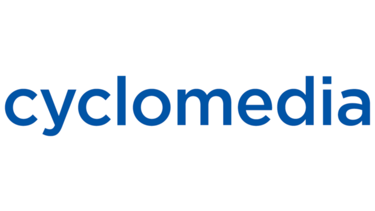 shows the company logo of cyclomedia 